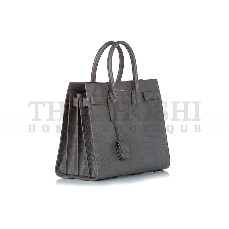 Y51 SAC DE JOUR EMBOSSED LEATHER SATCHEL GREY 392035DND1N112 (26*20.5*12.5cm) Master Quality